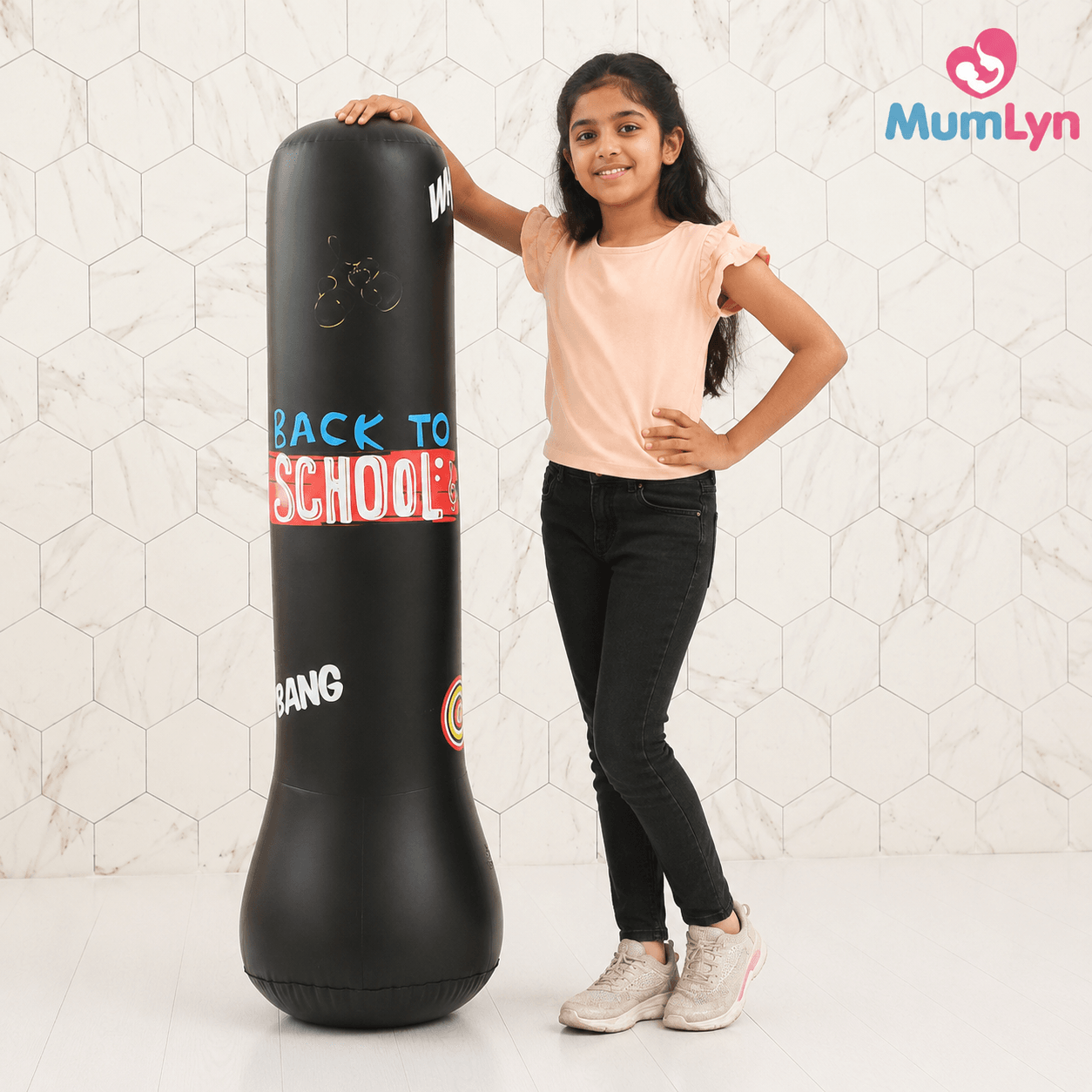 Kids Inflatable Standing Punching Bag – 4 - 5 Feet