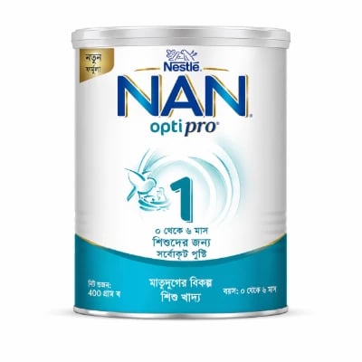 Nestlé NAN Optipro 1 Infant Formula Milk Powder 400gm – From Birth to 6 Months