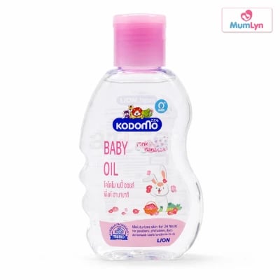 Kodomo Baby Oil Pink Hanabaki for Newborns - 200ml
