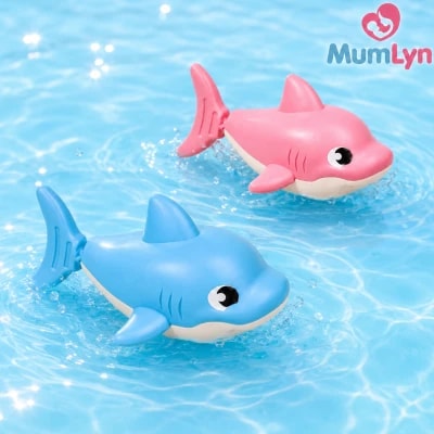 1pc Clockwork Swimming Shark Bath Toy for Kids – Random Colour