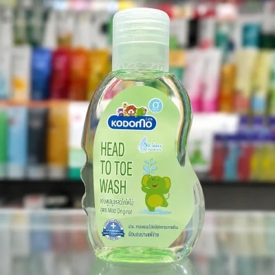 Kodomo Hair & Body Wash Mild Original 200ml – Gentle Baby Cleanser for Hair & Body