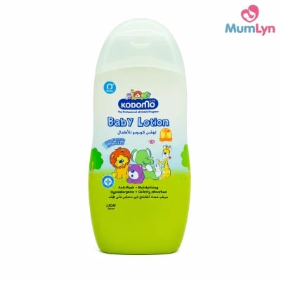 Kodomo Anti-Rash, Moisturizing & Hypoallergenic Baby Lotion 180ml
