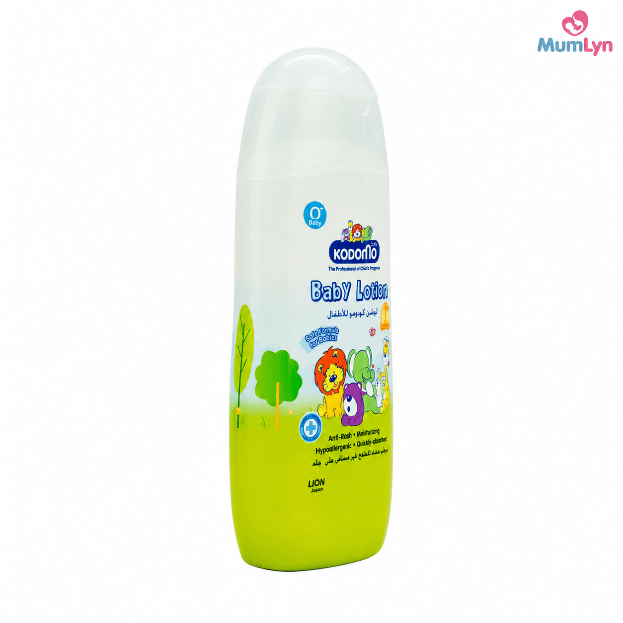 Kodomo Anti-Rash, Moisturizing & Hypoallergenic Baby Lotion 180ml
