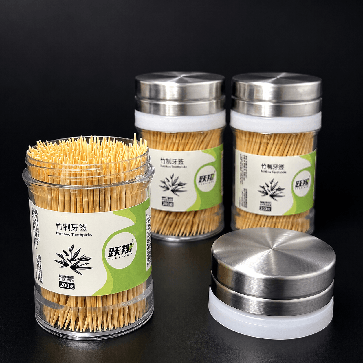 Natural Bamboo Toothpick Dental Floss Oral Care Accessories – 1 Box (Imported from China)