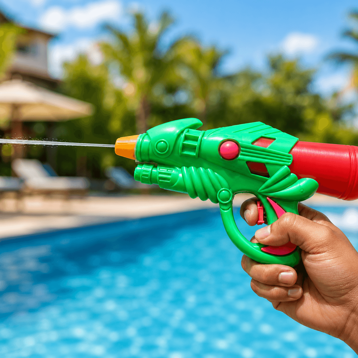 Manual Water Gun (Mini)