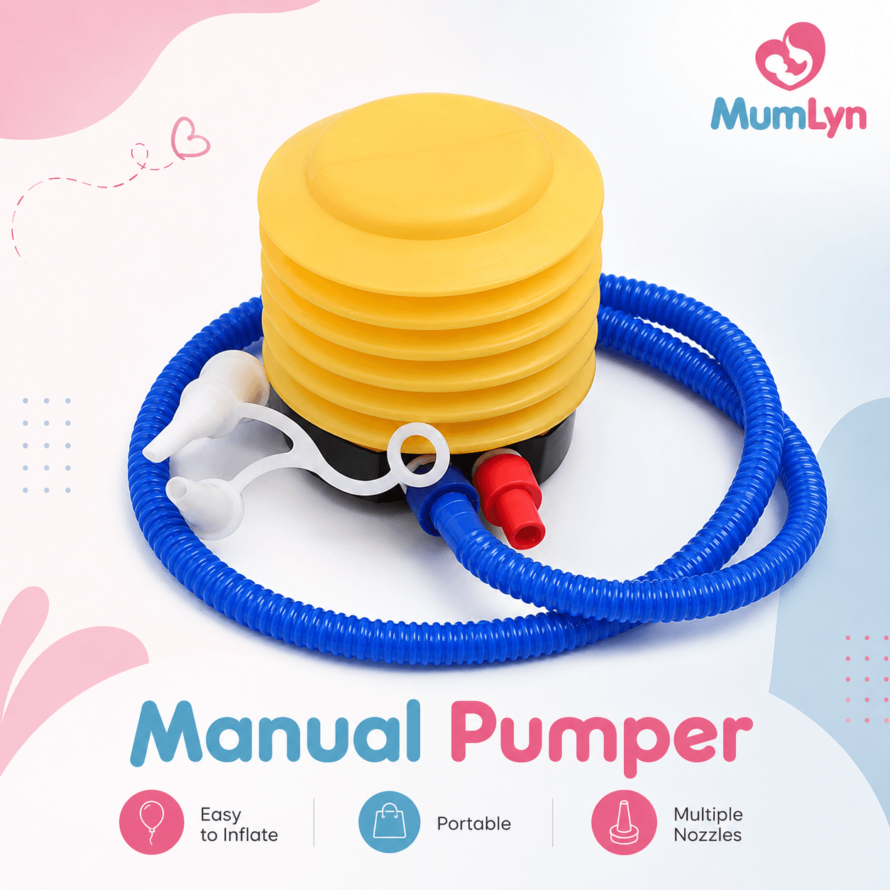 Manual Pumper for Baby Swimming Pool, Inflatable Toys & Air Products