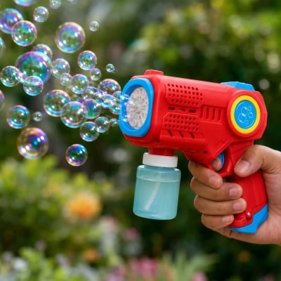 Automatic Bubble Gun with Light – 3+ Years