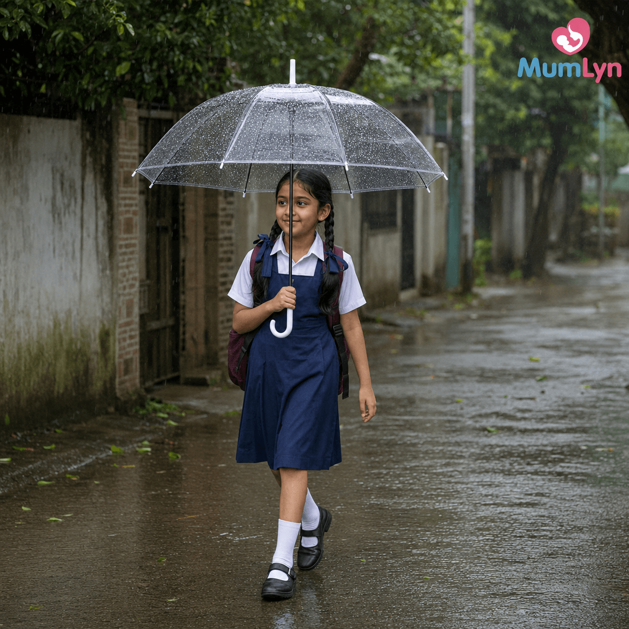 Kids Transparent Umbrella