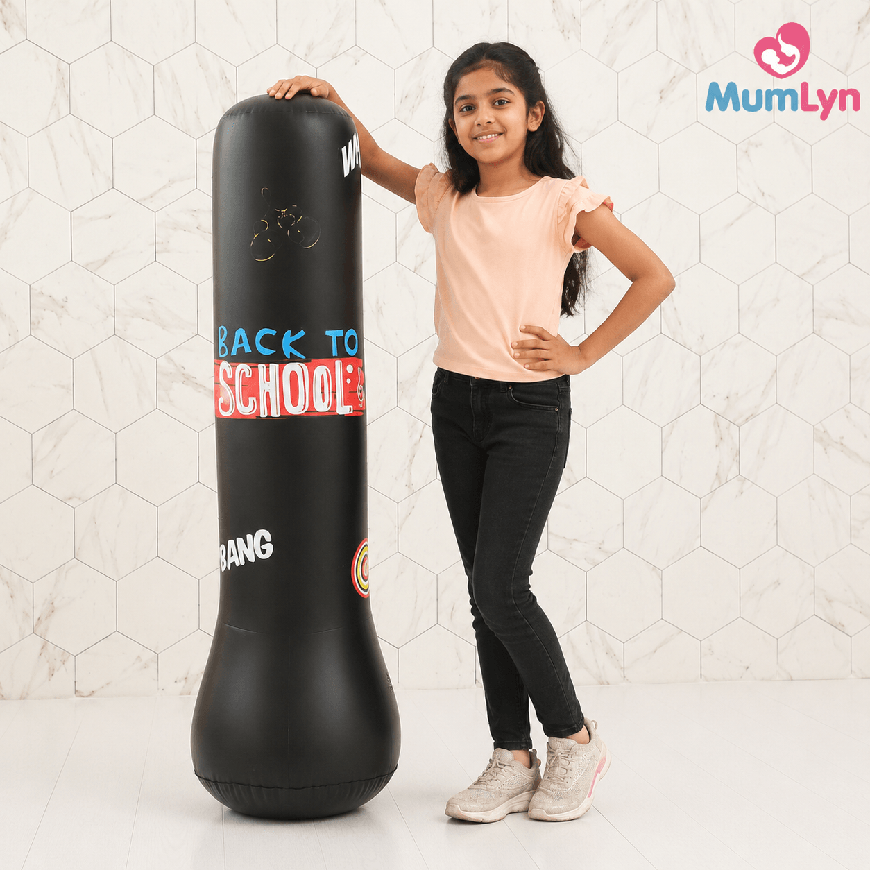 Kids Inflatable Standing Punching Bag – 4 - 5 Feet