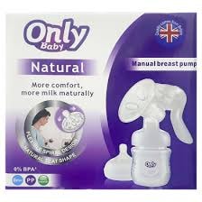 Only Baby Natural Manual Breast Pump - 125ml
