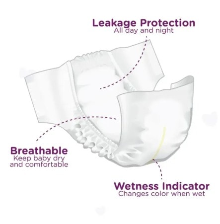 Savlon Twinkle Baby Pant Diaper Medium 50pcs
