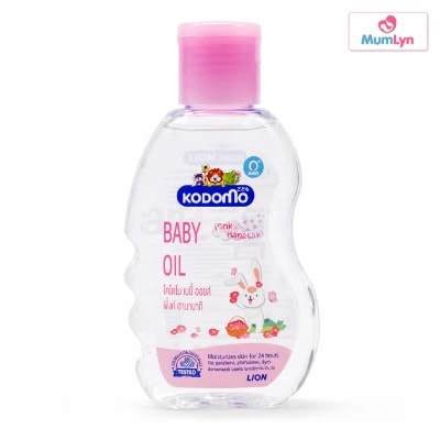 Kodomo Baby Oil Pink Hanabaki for Newborns - 200ml