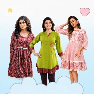 Dresses, Tops, and Kurtis