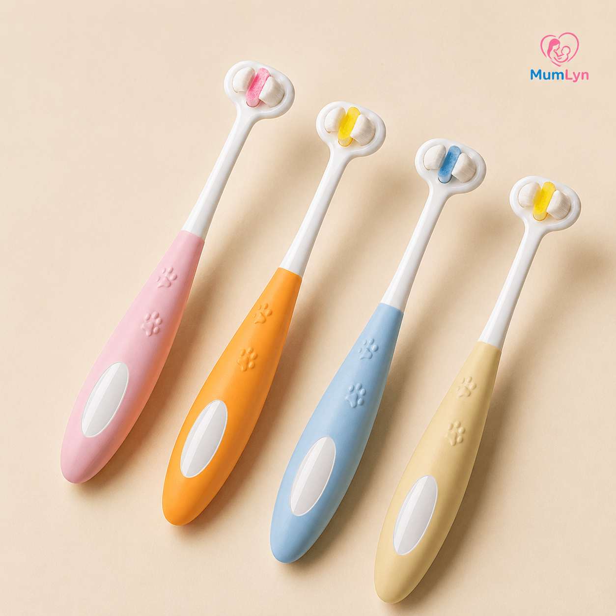 Children’s 5D Three-Sided Soft Toothbrush for 2–12 Years – 1pc Any Color