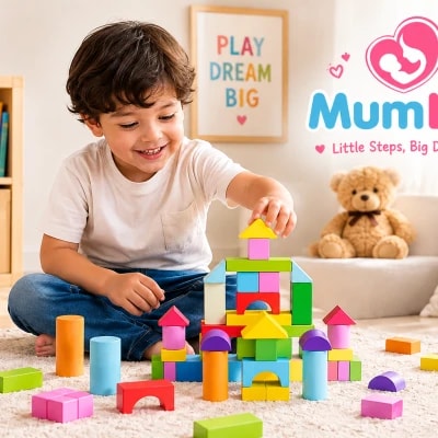 Wooden Castle Building Blocks (27 Pcs)