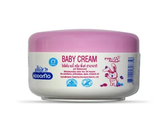 Kodomo Pink Hanabaki PH Balanced Baby Cream 100g