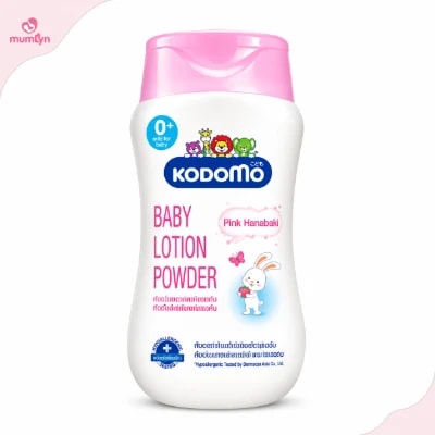 Kodomo Pink Hanabaki Baby Lotion Powder 180ml