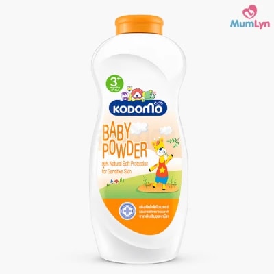 Kodomo Baby Powder Natural Soft for Sensitive Skin 350g