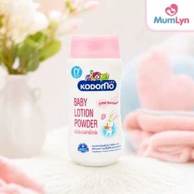 Kodomo Pink Hanabaki Baby Lotion Powder 180ml